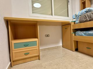 Dormitorio juvenil completo madera