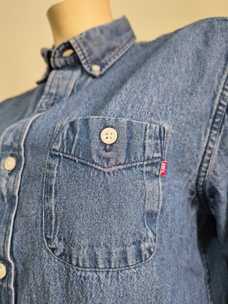 Obey jeans-denim shirt Y2K woman S/M