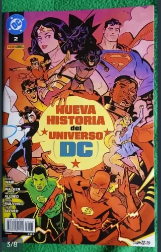 NUEVA HISTORIA DEL UNIVERSO DC WAID