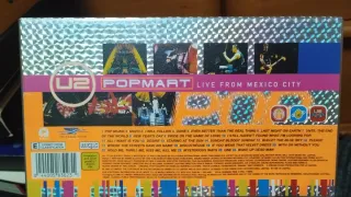VHS U2 Popmart Live from Mexico City