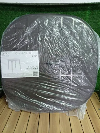 Muebles Jardín Mesa Cancún 80 Wengué SP Berner