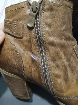 Stivaletti texani donna marrone