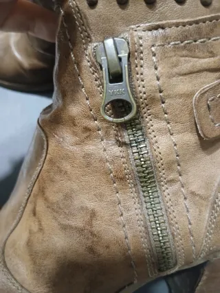 Stivaletti texani donna marrone