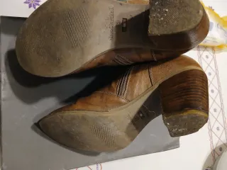 Stivaletti texani donna marrone