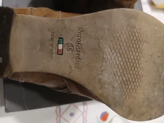 Stivaletti texani donna marrone