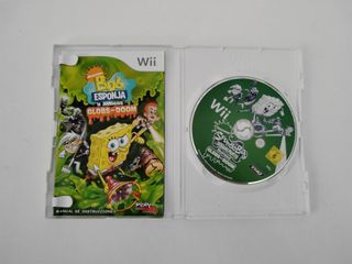 3 Juegos Wii: Bob Esponja, Zelda, Spyro