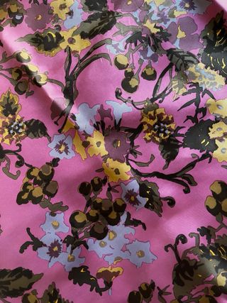 Foulard seta vintage Falconetto by Ken Scott '70