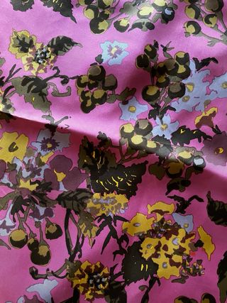 Foulard seta vintage Falconetto by Ken Scott '70