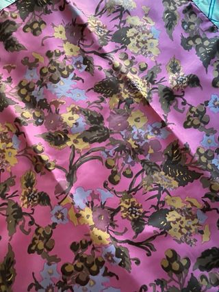 Foulard seta vintage Falconetto by Ken Scott '70