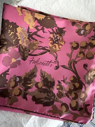 Foulard seta vintage Falconetto by Ken Scott '70