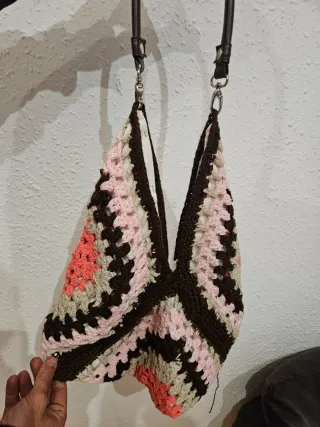 Bolso Crochet Hecho a Mano
