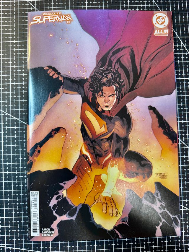 Comic USA Absolute Superman #2 Portada de Asrar