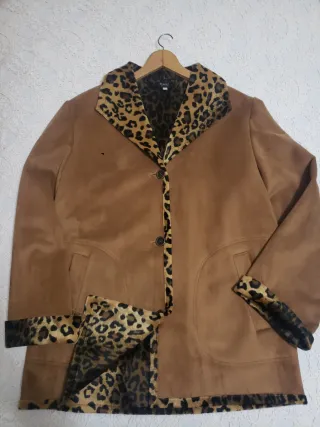 Parka Rossi Mujer Marrón/Multicolor