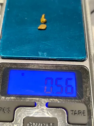 Oro. Lotto di 5 pepite d'oro