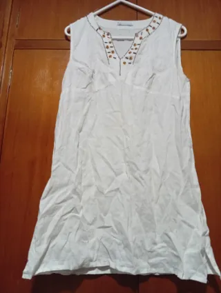 Lote 3 vestidos hippies talla única.precio unidad