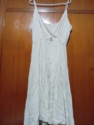 Lote 3 vestidos hippies talla única.precio unidad