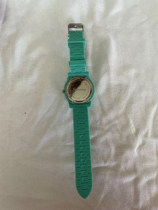 Reloj Flamenco Naranja y Turquesa