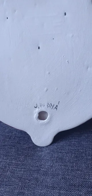 Benditera in ceramica J.Playá Fiori