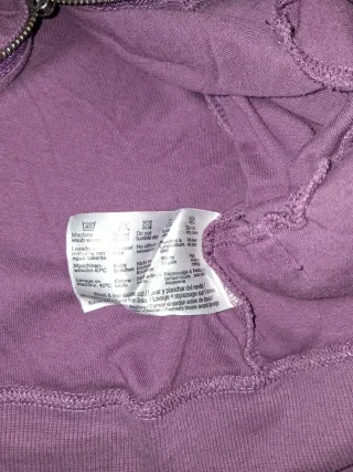 Sudadera morada EDC talla L