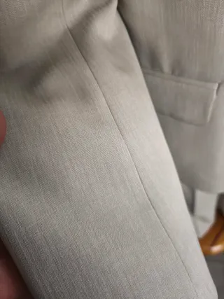 Traje de niño para ceremonia/comunión,beig,talla12