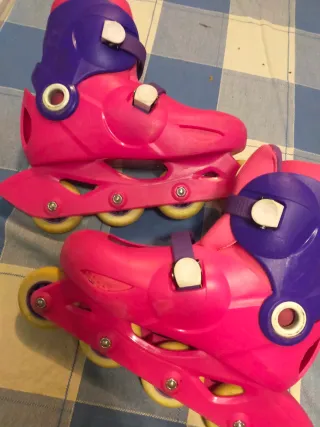 Patines en línea niña Oxelo talla ajustable 34_36