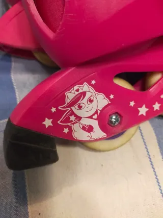 Patines en línea niña Oxelo talla ajustable 34_36