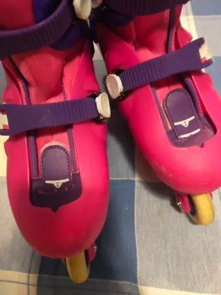 Patines en línea niña Oxelo talla ajustable 34_36
