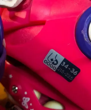 Patines en línea niña Oxelo talla ajustable 34_36