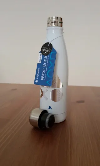 Garrafa Água Playstation Branca