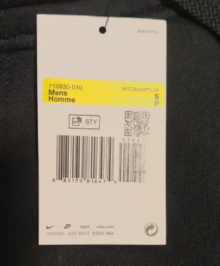 Jogger Nike Hombre Negro