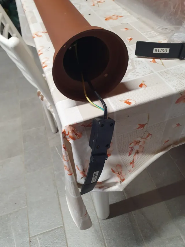 2 Lampioni esterni corten 100 cm