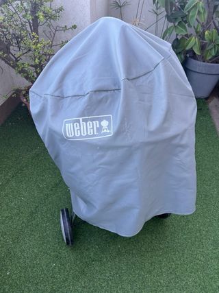 Coperta per barbecue Weber grigia in poliestere