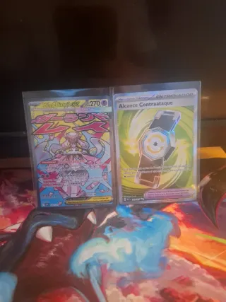 Lote Cartas Pokémon: Mega Diancie EX y Alcance Con