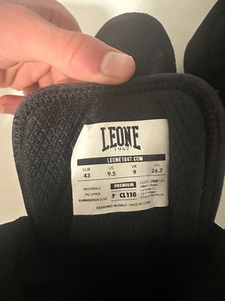 Botas Boxeo Leone Talla 43