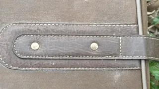 Maleta Viaje Vintage Nino Bertoni Marrón