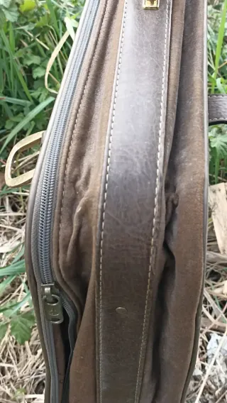 Maleta Viaje Vintage Nino Bertoni Marrón