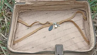 Maleta Viaje Vintage Nino Bertoni Marrón