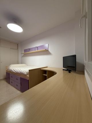 Dormitorio juvenil completo tonos morado