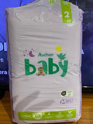 Mamia Pañales Talla 2 Pañales Auchan baby 2