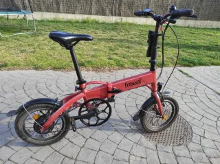 Bicicleta plegable Freeel color teja