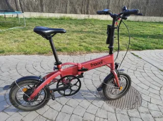 Bicicleta plegable Freeel color teja