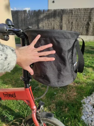 Bicicleta plegable Freeel color teja