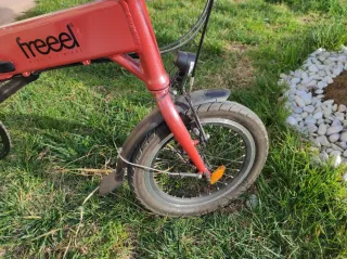 Bicicleta plegable Freeel color teja