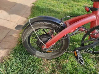 Bicicleta plegable Freeel color teja