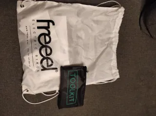 Bicicleta plegable Freeel color teja