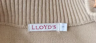 Chaqueta lana y piel camel