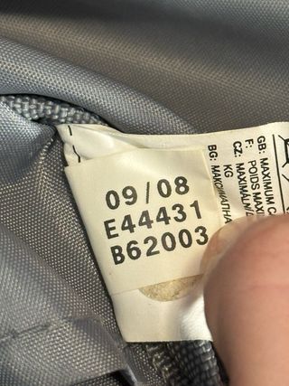 Bolso Adidas Vintage Y2K Gris y Negro