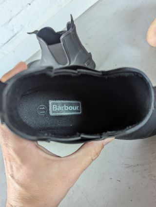 Botas Barbour Impermeables Negras Talla 45