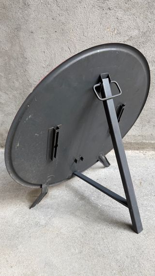 Cartello Insegna Stradale Rosso Divieto Portatile