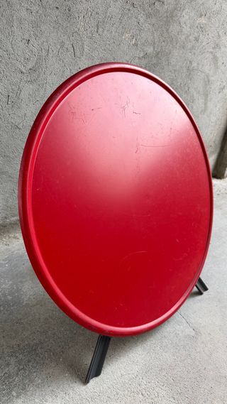 Cartello Insegna Stradale Rosso Divieto Portatile